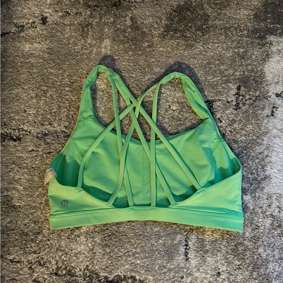 Lululemon Athletica Light Green Sports Bra - Picture 5 of 10